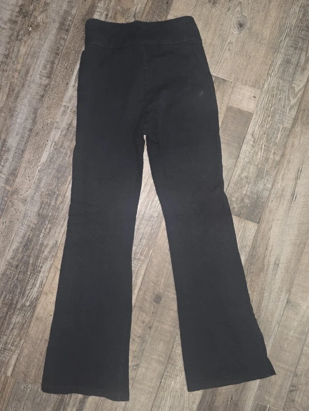 Gap Girl's Black Flared Yoga Pants Size: Small